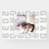 シンプルクラシックスポーツ卒業写真上級卒業 横断幕 (横)