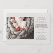 シンプルクラシックパーティの招待状 招待状 (裏面)