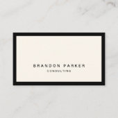 シンプルクラシックモダンプロフェッショナル 名刺 (正面)