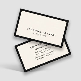 シンプルクラシックモダンプロフェッショナル 名刺