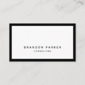 シンプルクラシックモダンプロフェッショナル 名刺 (正面)