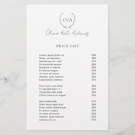 シンプルクラシックリースエレガント (正面)