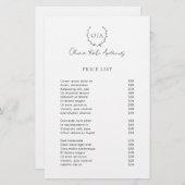 シンプルクラシックリースエレガント (正面/裏面)