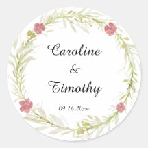 シンプルクラシックリーフィフローラ結婚リース