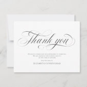 シンプルクラシック書 サンキューカード (正面)