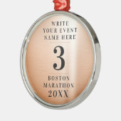 シンプルクラシック銅メダル大会第3位 メタルオーナメント (左)