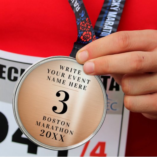 シンプルクラシック銅メダル大会第3位 メタルオーナメント