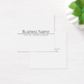 シンプルクラシーブラック文字オンホワイト (デスク)