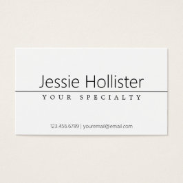 シンプルクラシーブラック文字オンホワイト