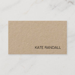 シンプルクラフタータンクラフト 名刺