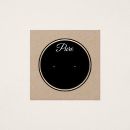 シンプルクラフトサークルスタッドイヤリング表示ホルダー