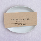 シンプルクラフトスタッドイヤリングジュエリー表示カード