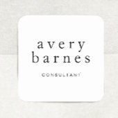 シンプルクリエイティブプロフェッショナルモダン スクエアシール