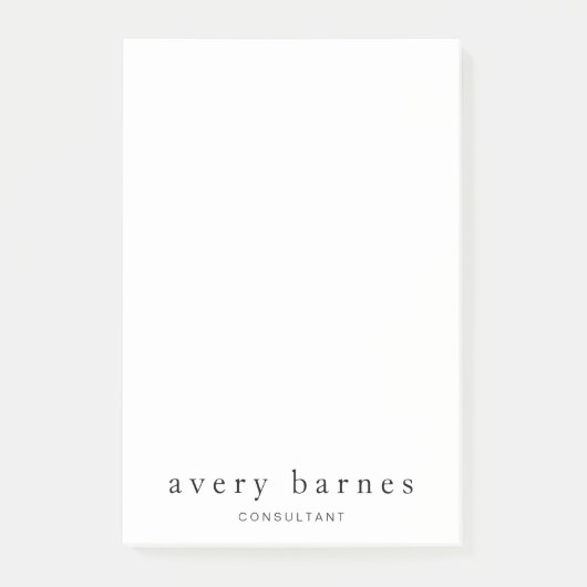 シンプルクリエイティブプロフェッショナルモダン ポストイット (正面)