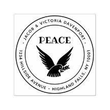 シンプルクリスチャン・ドーブ&ピース差出人住所