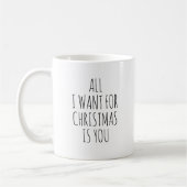 シンプルクリスマスに欲しいのはミニマリスト君 コーヒーマグカップ (左)