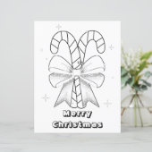 シンプルクリスマスの着色ペー子供へジ (スタンド正面)