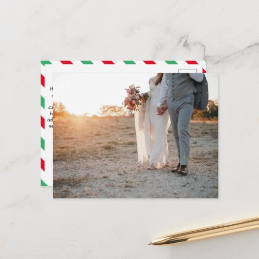 シンプルクリスマスはがき シーズンポストカード (正面/裏面インサイチュ)