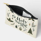 シンプルクリスマスオホーリーナイト アクセサリーポーチ (見開き)