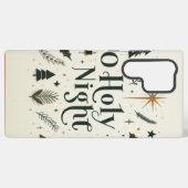 シンプルクリスマスオホーリーナイト SAMSUNG GALAXYケース (裏面横)