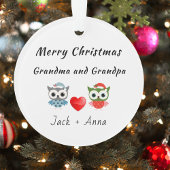 シンプルクリスマスカスタム文字モダン写真オーナメント オーナメント