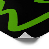 シンプルクリスマスツリー ポスター (角)