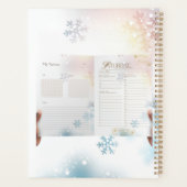 シンプルクリスマス主催者 – プランナー (裏面)