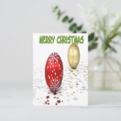 シンプルクリスマス ポストカード (スタンド正面)