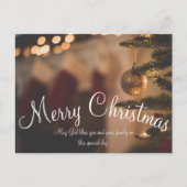 シンプルクリスマス ポストカード (正面)