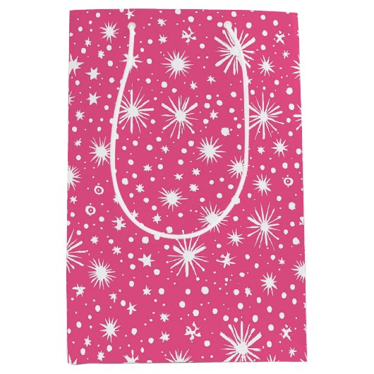 シンプルクリスマス ミディアムペーパーバッグ (正面)