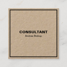 シンプルクリーンフレクラシックーム角型名刺 スクエア名刺