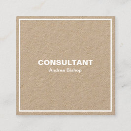 シンプルクリーンフレクラシックーム角型名刺 スクエア名刺