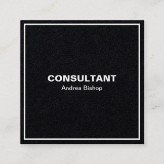 シンプルクリーンフレクラシックーム角型名刺 スクエア名刺