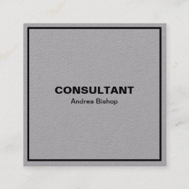 シンプルクリーンフレクラシックーム角型名刺 スクエア名刺