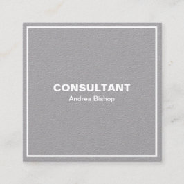 シンプルクリーンフレクラシックーム角型名刺 スクエア名刺