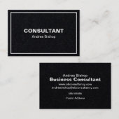 シンプルクリーンフレームクラシック名刺 名刺 (正面/裏面)