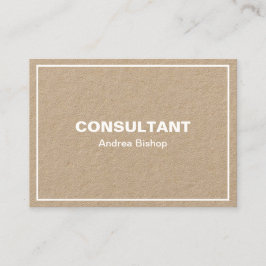 シンプルクリーンフレームクラシック名刺 名刺