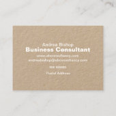 シンプルクリーンフレームクラシック名刺 名刺 (裏面)