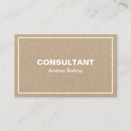 シンプルクリーンフレームクラシック名刺 名刺