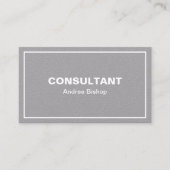 シンプルクリーンフレームクラシック名刺 名刺 (正面)