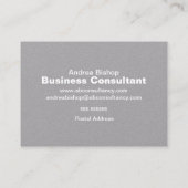 シンプルクリーンフレームクラシック名刺 名刺 (裏面)