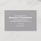 シンプルクリーンフレームクラシック名刺 名刺 (裏面)