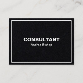 シンプルクリーンフレームクラシック名刺 名刺