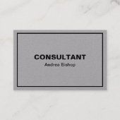 シンプルクリーンフレームクラシック名刺 名刺 (正面)