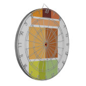 シンプルクリーンモダンミニマル ダーツボード (正面左)