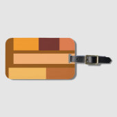 シンプルクリーンモダンミニマル ラゲッジタグ (正面横)