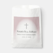 シンプルクロスエレガントバラ金ゴールド第1聖体 フェイバーバッグ (正面)