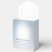 シンプルクロスダスティブルーボーイズ第一聖餐式 フェイバーボックス (見開き)