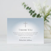 シンプルクロスボーイズ最初の共産塵の青 サンキューカード (スタンド正面)