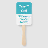 シンプルクールモダン懇親会保It ハンドファン (裏面)